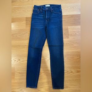 Madewell 10” Skinny High Rise